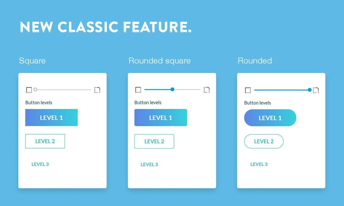 New design update for your Classic apps