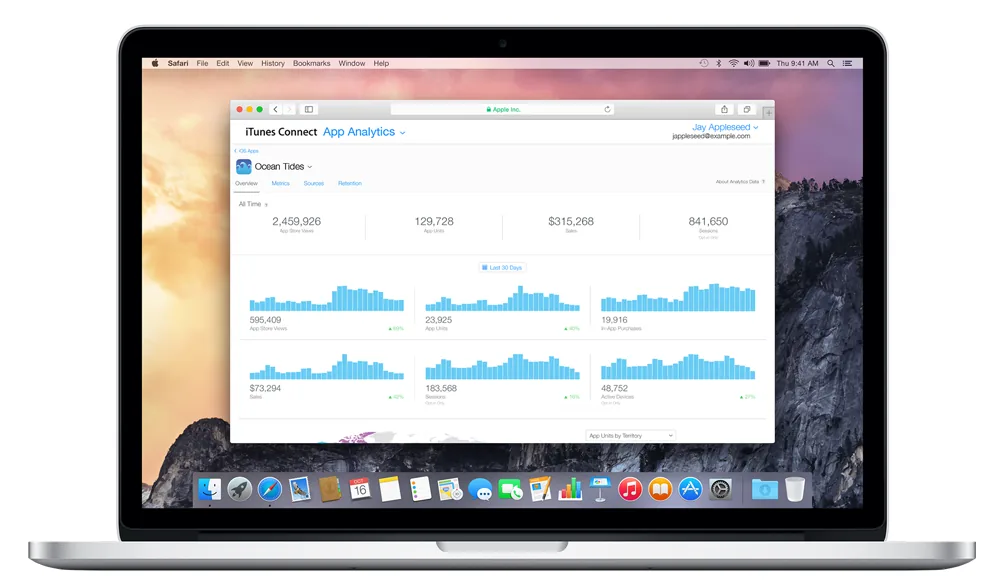 New App Analytics by Apple