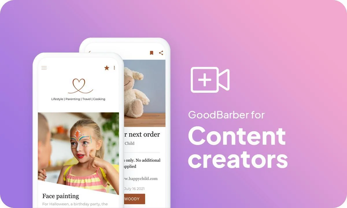 How to create an app for content creators
