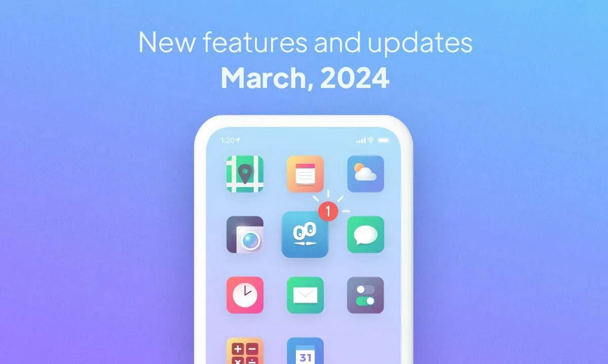 What's new at GoodBarber? March 2024