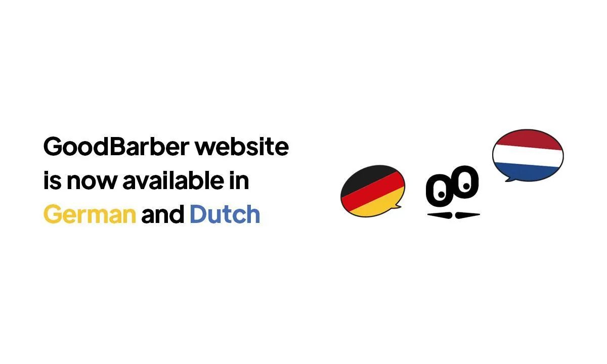 Our website is now available in German and Dutch!