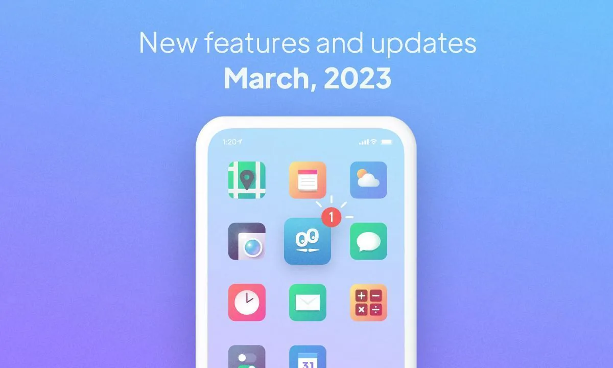 What's new at GoodBarber? March 2023