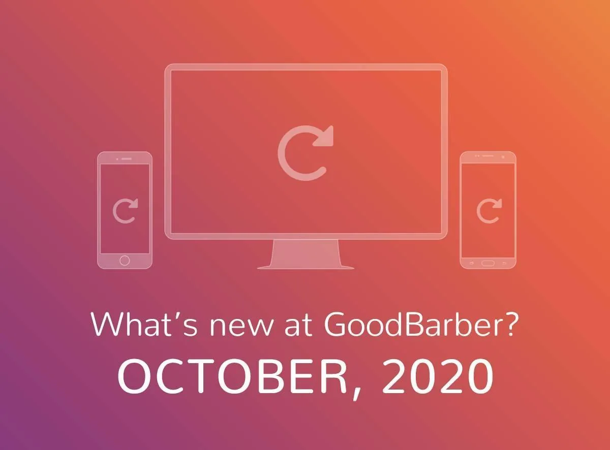 What's new at GoodBarber? October 2020