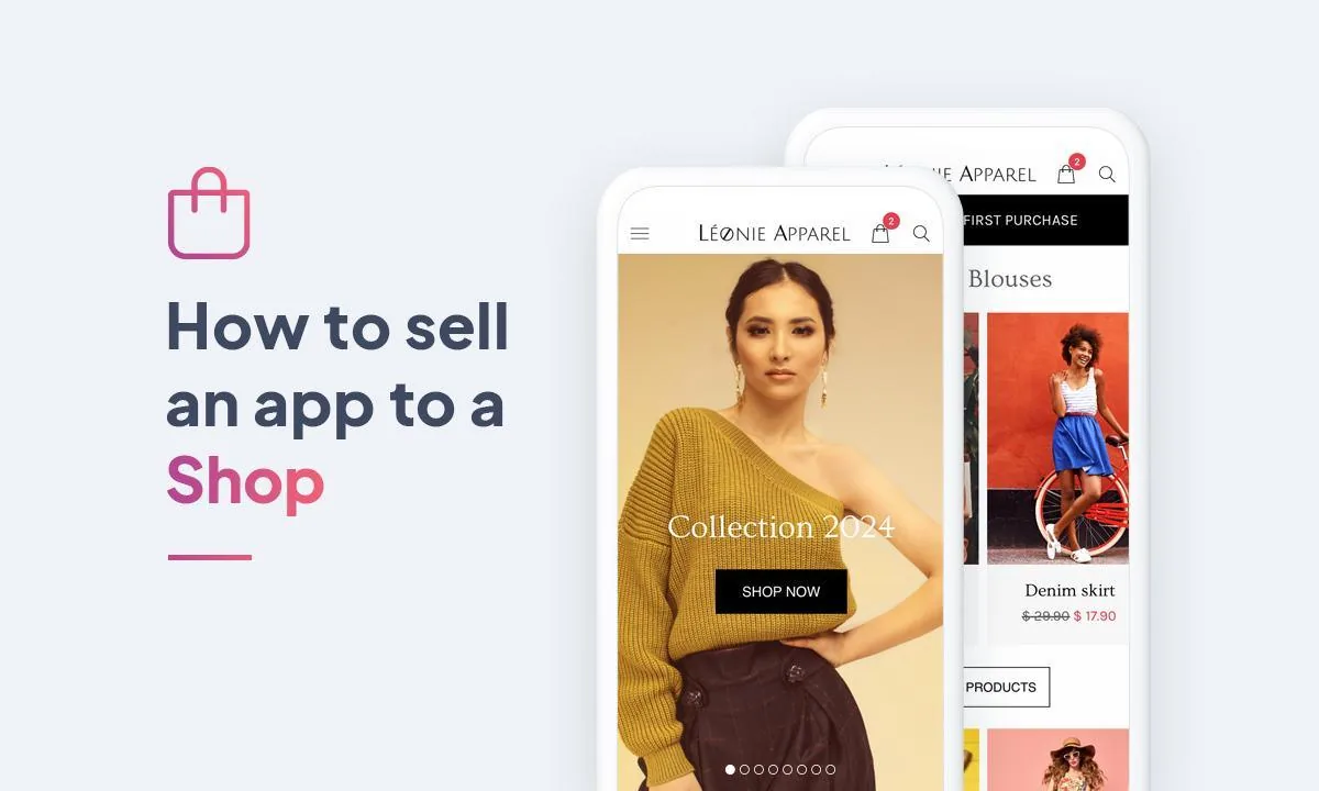 Resellers: how to sell an app to a physical store?